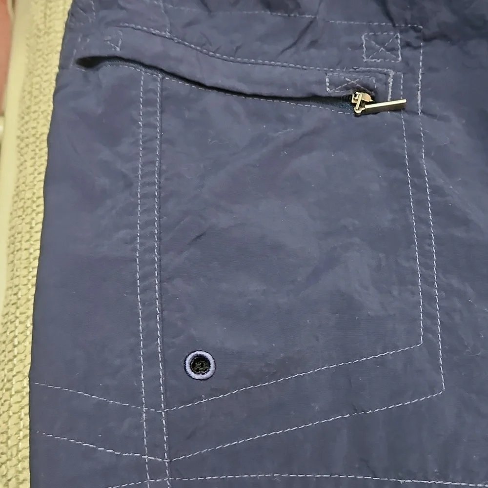 The North Face Men's Shorts Cargo Belted Medium Nylon Blue Outdoor